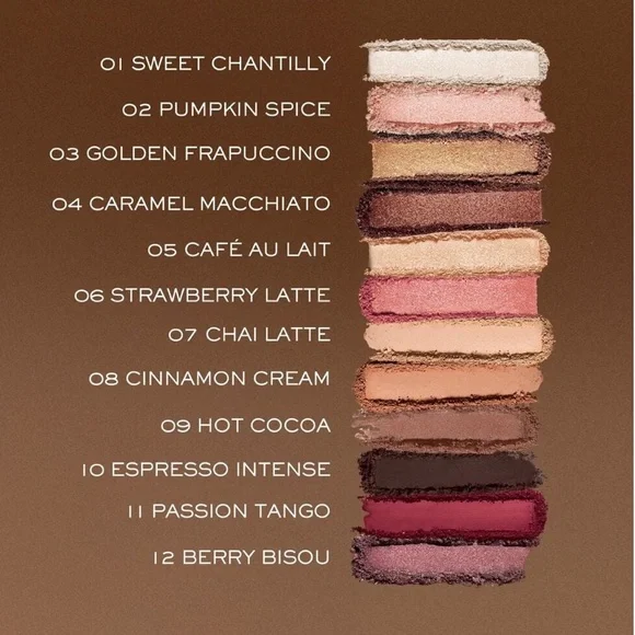 NIB Lancôme Indole Cafe Crush Eyeshadow Palette Sheika Daley 12 Shades Neutrals - Picture 13 of 14